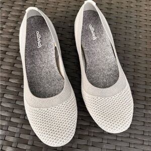Allbirds Women's Light Gray Knit Flats